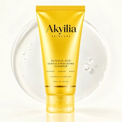 Akyilia Glycolic Acid Gentle Exfoliating Cleanser